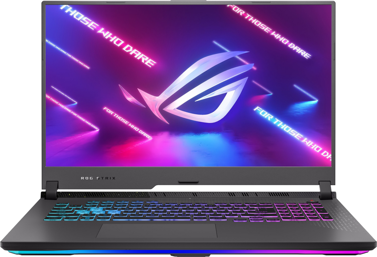 Asus ROG Strix G17 G713 17,3" 2022 FHD Ryzen 9 6900HX 16 GB / 1 TB SSD W11H G713RM-KH084W QWERTZ grau - Ohne Vertrag