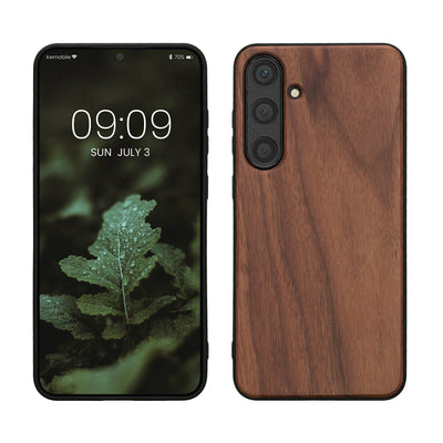 Holzhülle mit TPU Bumper für Samsung Galaxy S24 Plus