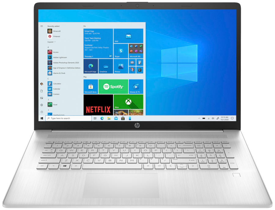 HP 17-cp3900ng 17" 2023 FHD Ryzen 7 7730U 16 GB / 1 TB SSD W11H QWERTZ Silber Renew - Ohne Vertrag