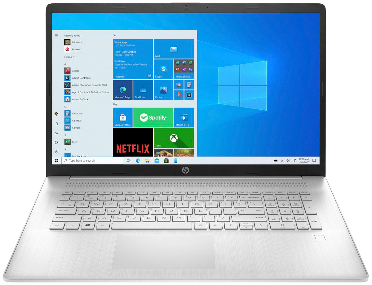 HP 17-cp3900ng 17" 2023 FHD Ryzen 7 7730U 16 GB / 1 TB SSD W11H QWERTZ Silber Renew - Ohne Vertrag