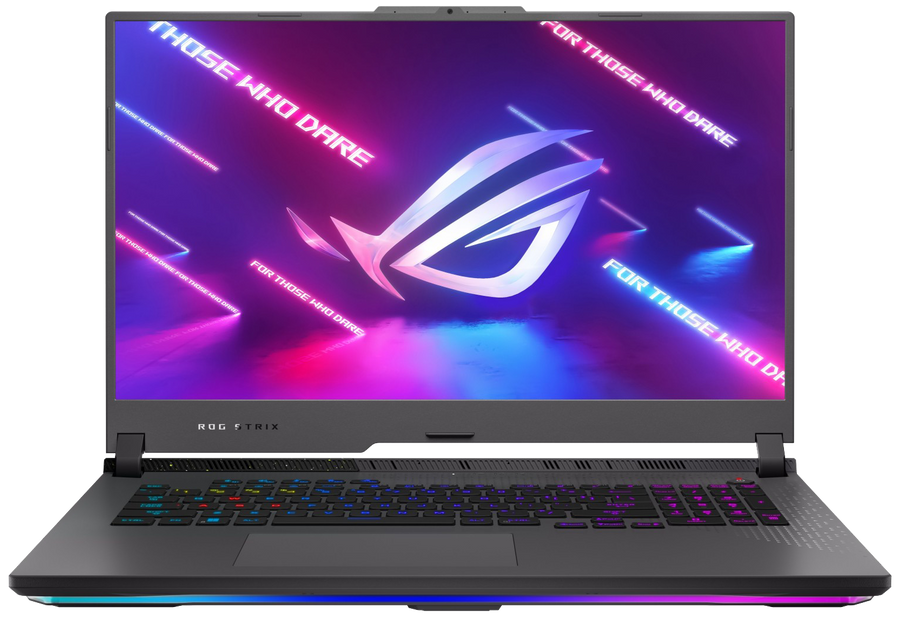 Asus ROG Strix G17 G713 17" 2023 Ryzen 9 7945HX 16 GB / 1 TB SSD RTX 4060 8GB W11H G713PV-LL107W QWERTZ Grau - Ohne Vertrag