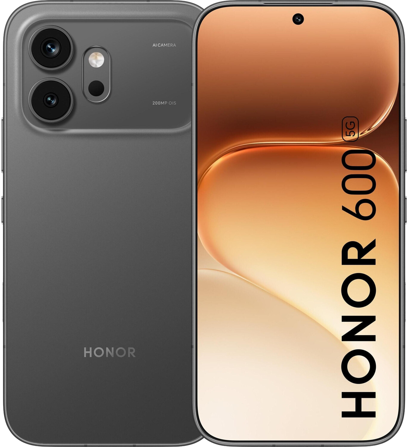 Honor 600 5G Dual-SIM schwarz - Ohne Vertrag