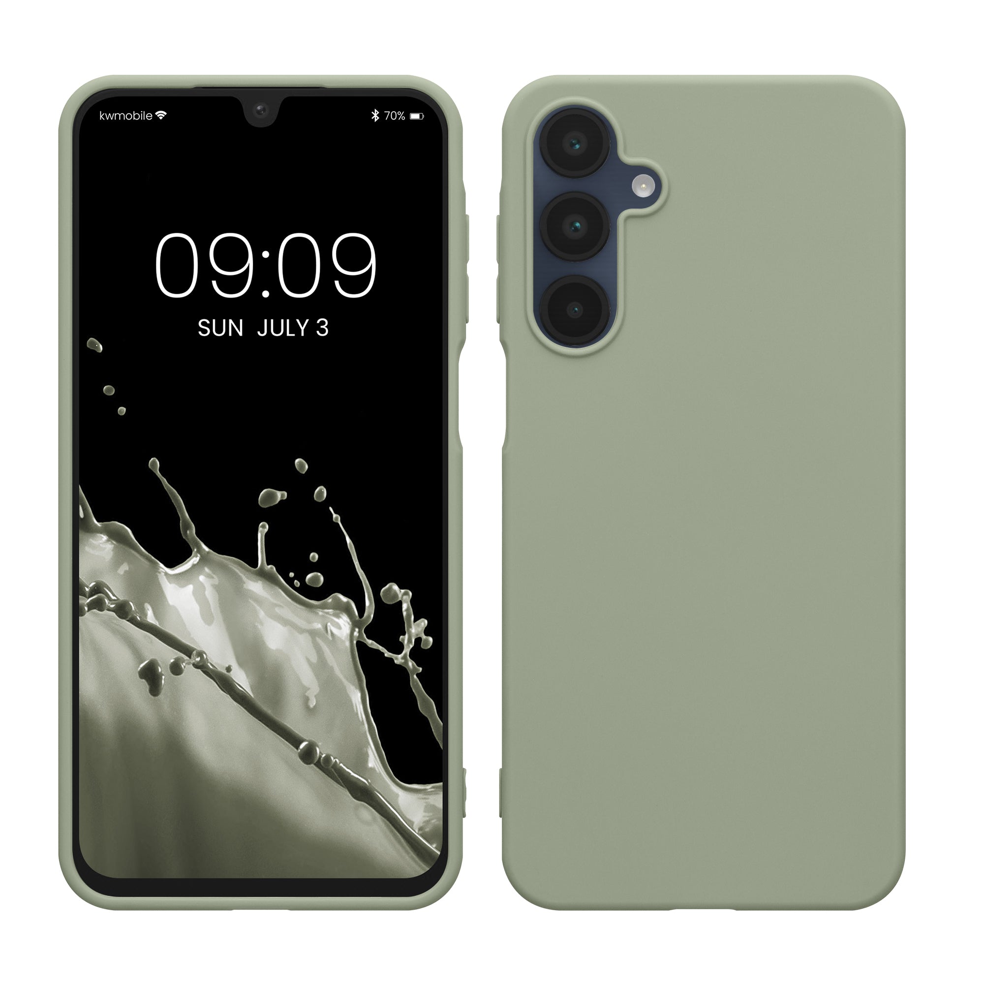 TPU Hülle für Samsung Galaxy A16 5G in Graugrün