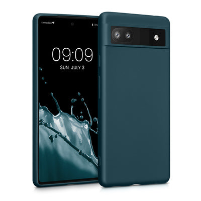 TPU Hülle für Google Pixel 6a in Metallic Petrol