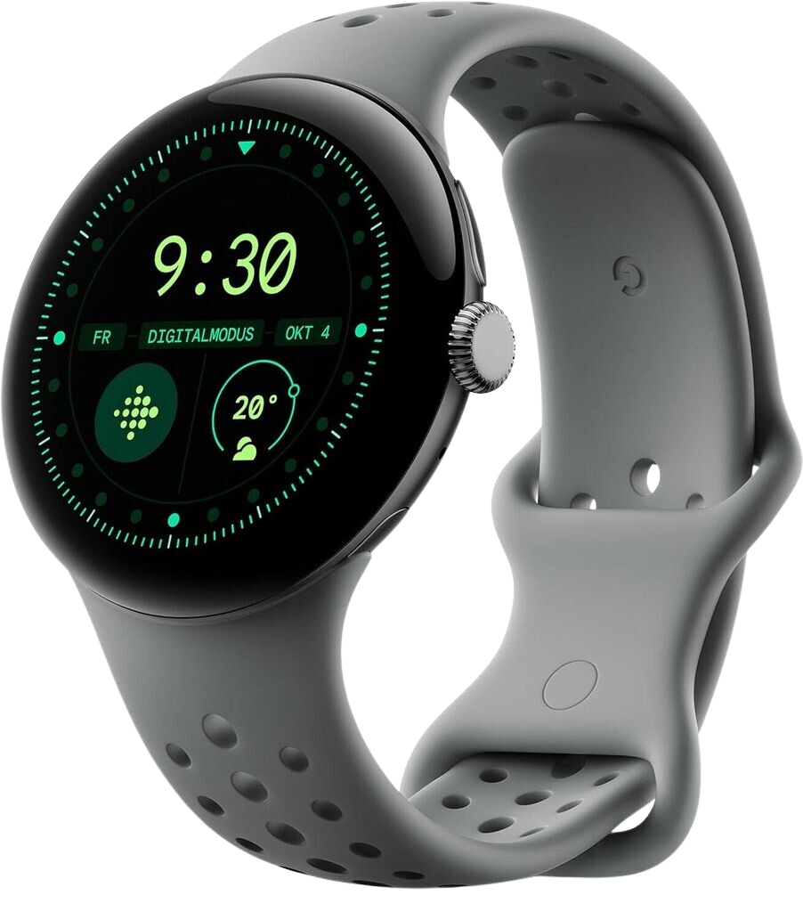 Google Pixel Watch 3 45mm 4G Matte Hazel Sportarmband Hazel - Ohne Vertrag