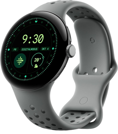 Pixel Watch 3 45mm 4G Matte Hazel Sportarmband Hazel