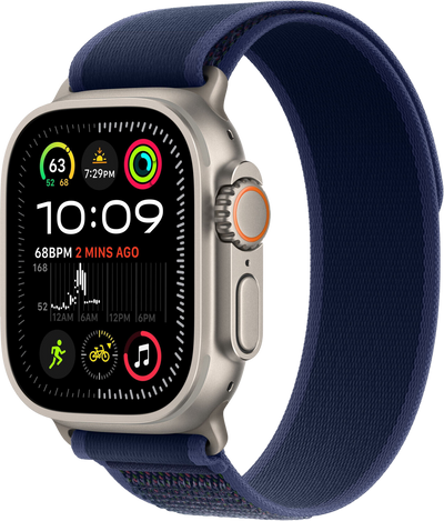 Watch Ultra 2 2024 LTE Natur 49mm Trail Loop Blue M/L MX4L3
