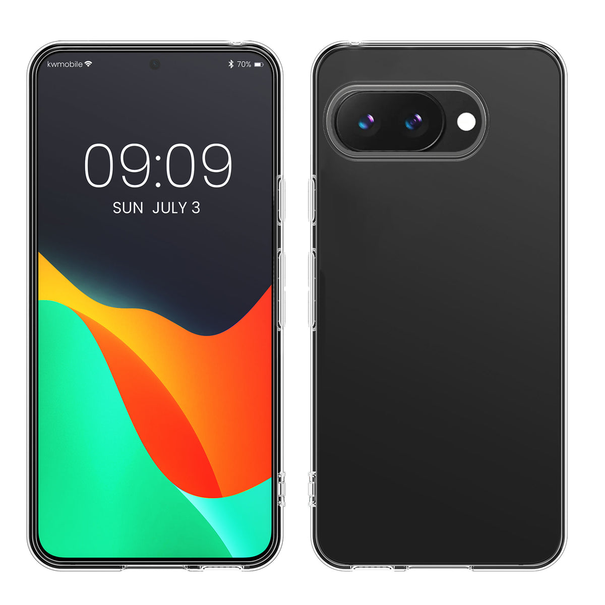 Crystal TPU Hülle für Google Pixel 9a Transparent