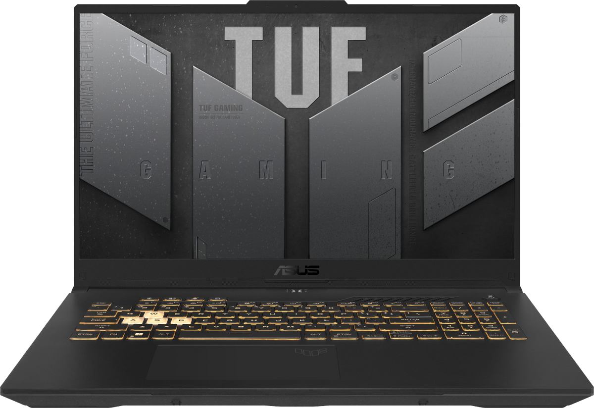 Asus TUF Gaming F17 17,3" 2023 FHD i7-12700H 16 GB / 1 TB SSD RTX 3050 4GB W11H FX707ZC4-HX061W QWERTZ Grau - Ohne Vertrag