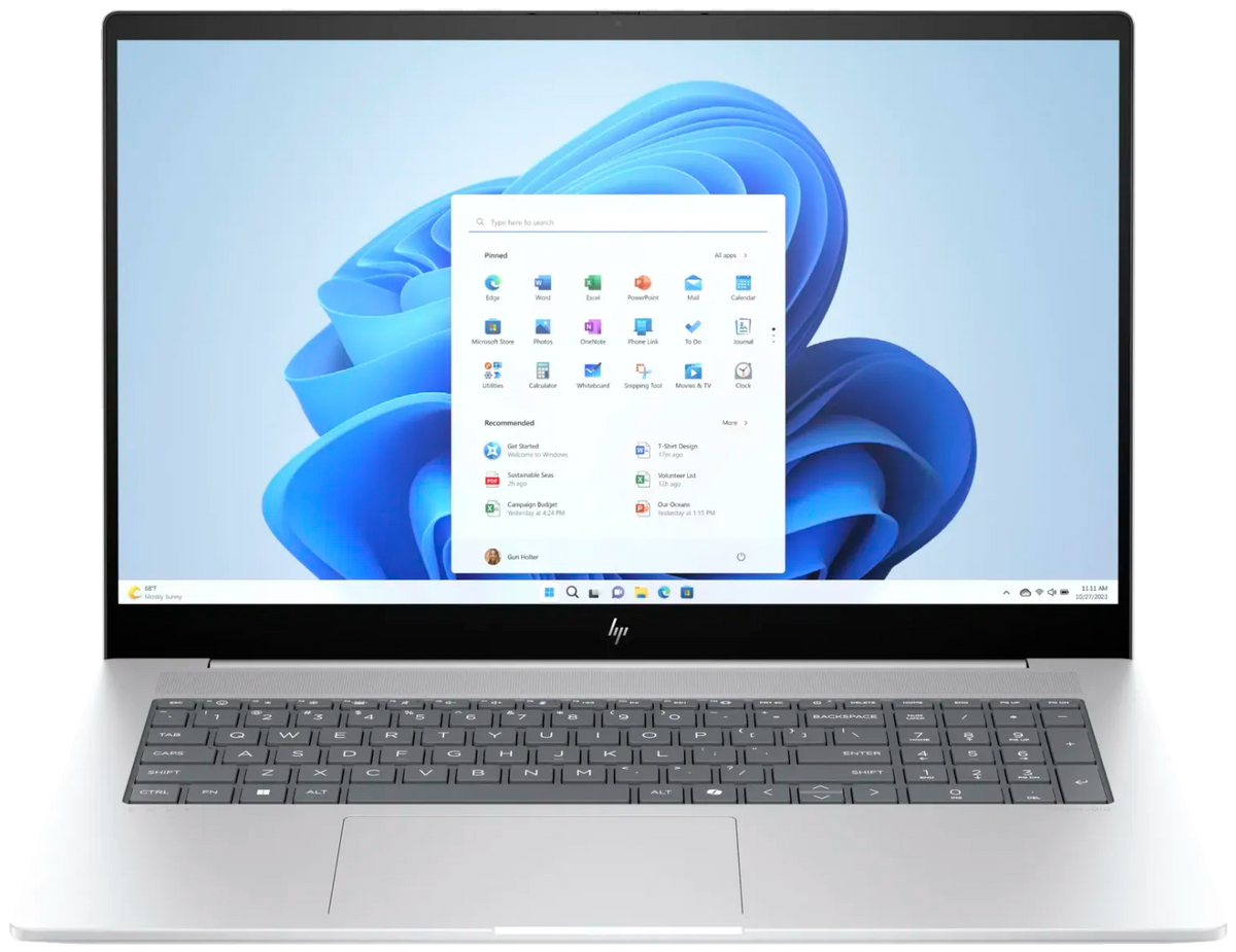 HP Envy 17-da0177ng 17" 2024 FHD Core Ultra 7 155H 32 GB / 1 TB SSD W11Pro QWERTZ Silber Renew - Ohne Vertrag