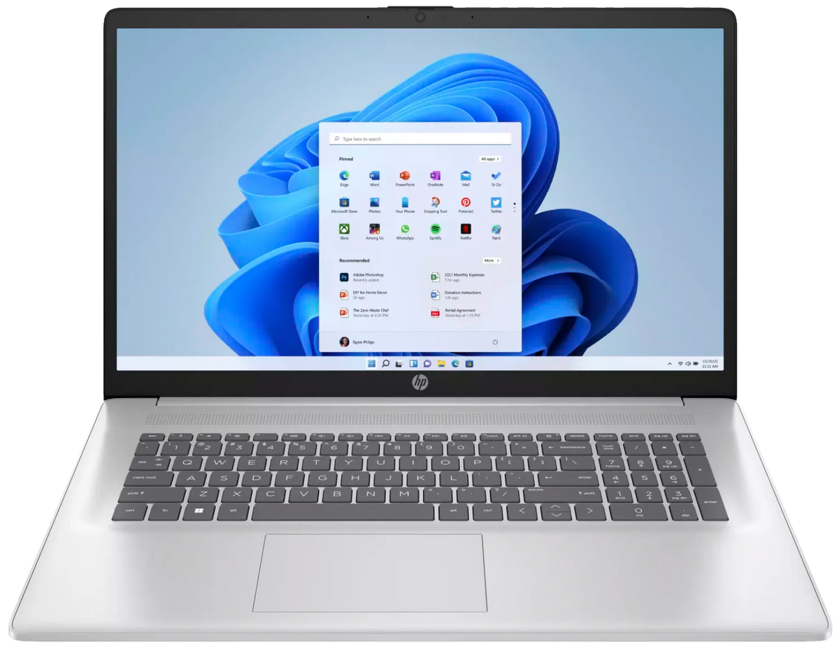 HP 17-cn3600ng 17" 2024 FHD i5-1334U 8 GB / 512 GB SSD W11H QWERTZ Silber Renew - Ohne Vertrag