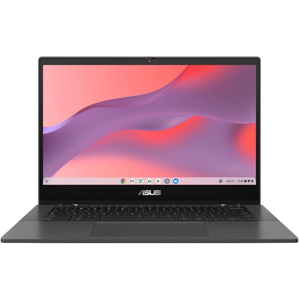 Asus Chromebook CM1402 14" FHD MediaTek MK8186 4/64 GB Chrome OS QWERTZ CM1402CM2A-EK0047 grau - Ohne Vertrag