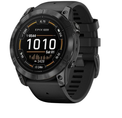 Epix Pro Gen 2 51mm Schwarz/Schiefergrau Silikon Armband