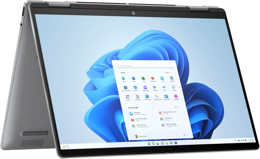 HP Envy x360 14-fa0152ng 14" 2024 TS Ryzen 5 8640HS 16 GB / 512 GB SSD W11H QWERTZ Silber Renew - Ohne Vertrag