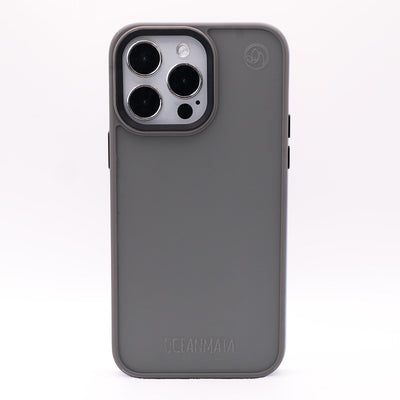 iPhone 16 pro max Hülle - durchsichtig grau - nachhaltig