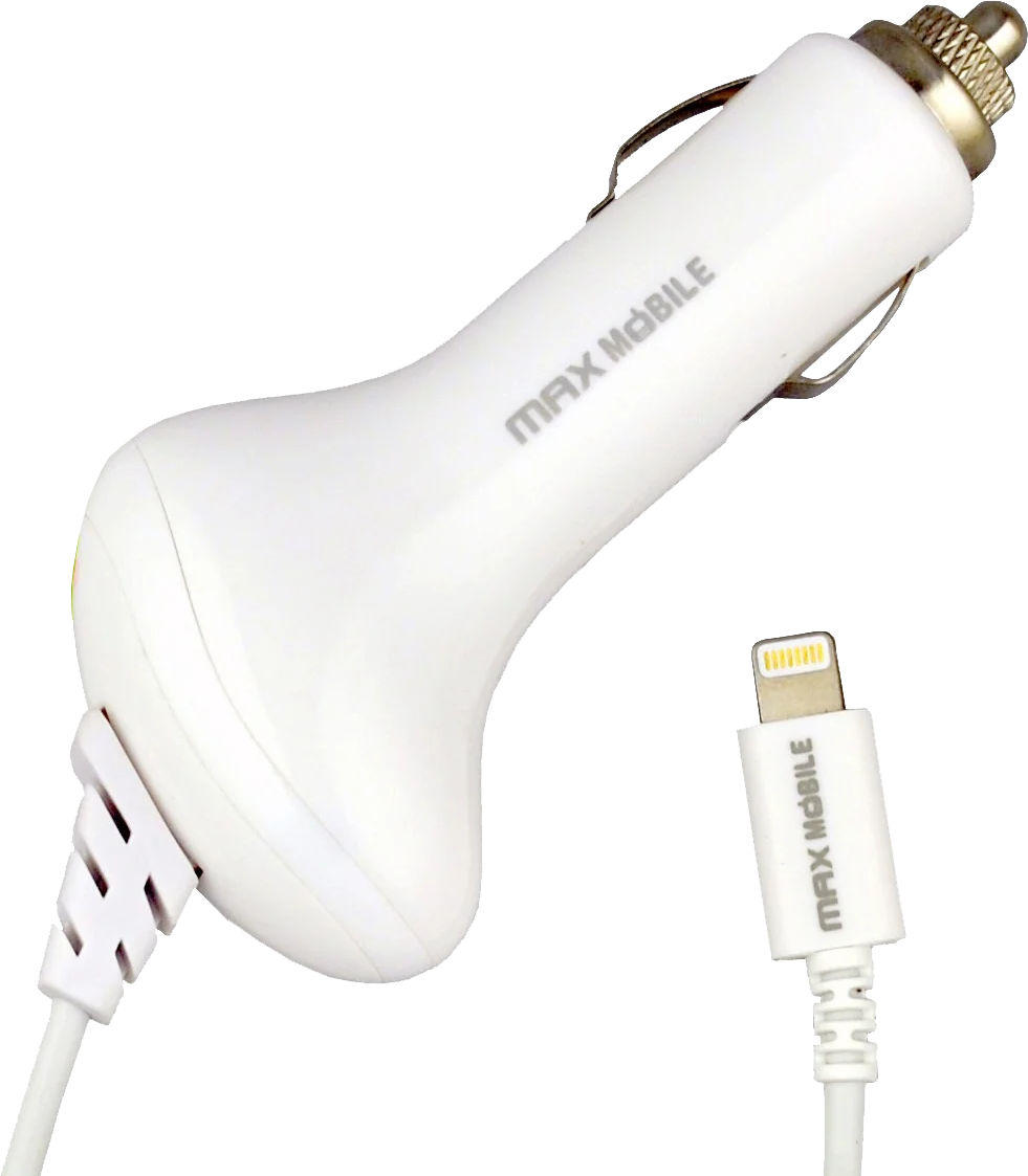 Max Mobile Car Charger für iPhone 5/6 Plus weiß - Ohne Vertrag