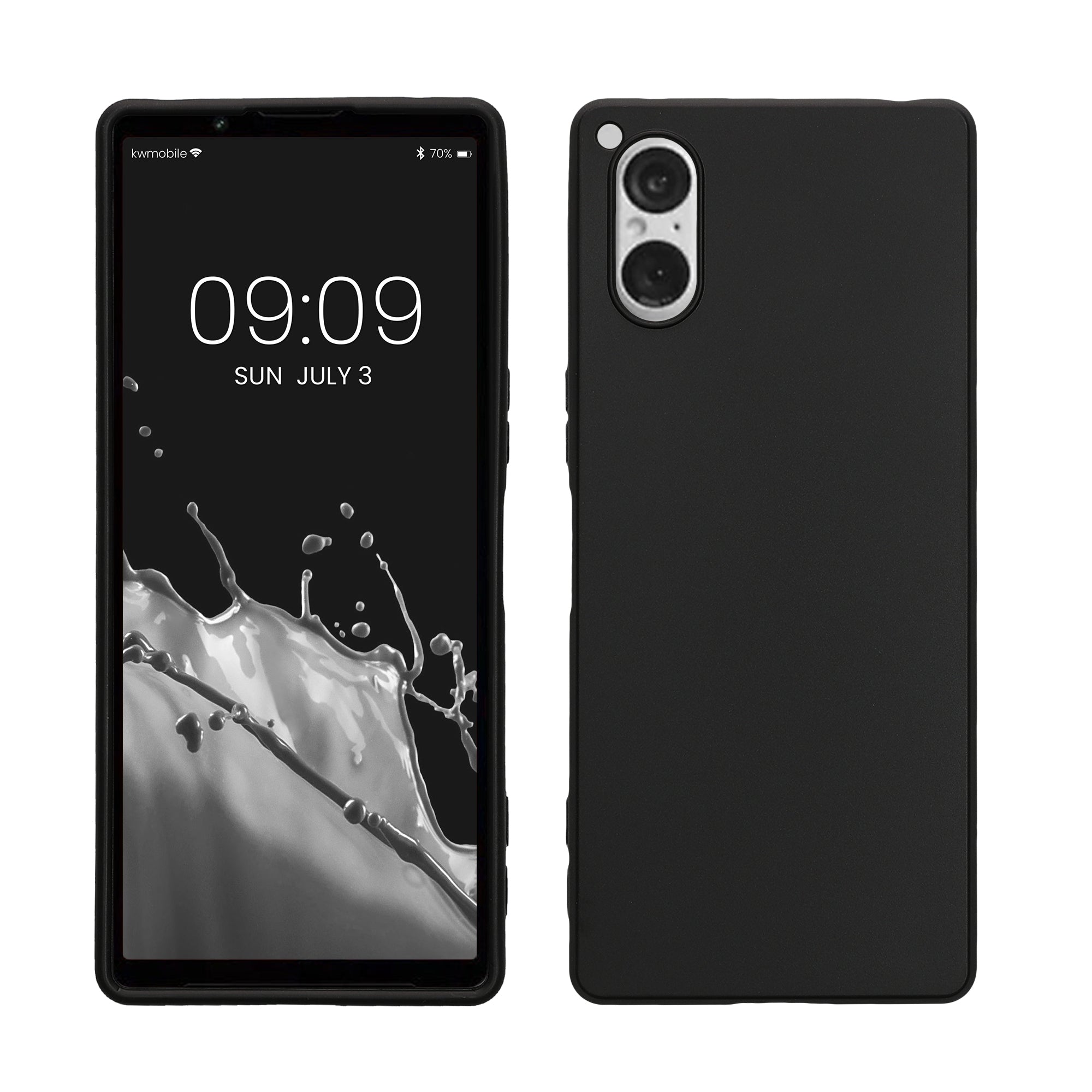 TPU Hülle für Sony Xperia 5 V in Schwarz