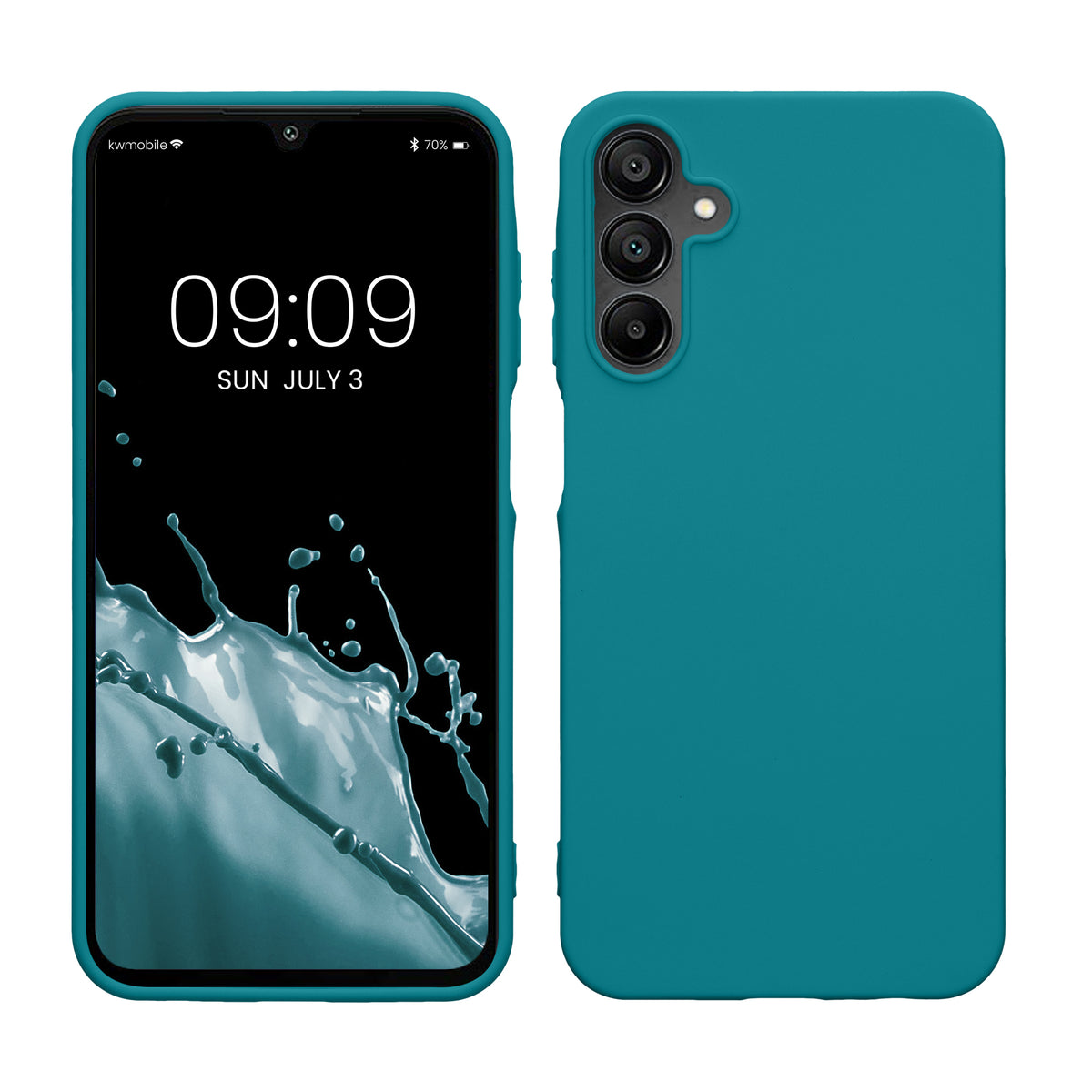 TPU Hülle für Samsung Galaxy A15 5G in Petrol matt
