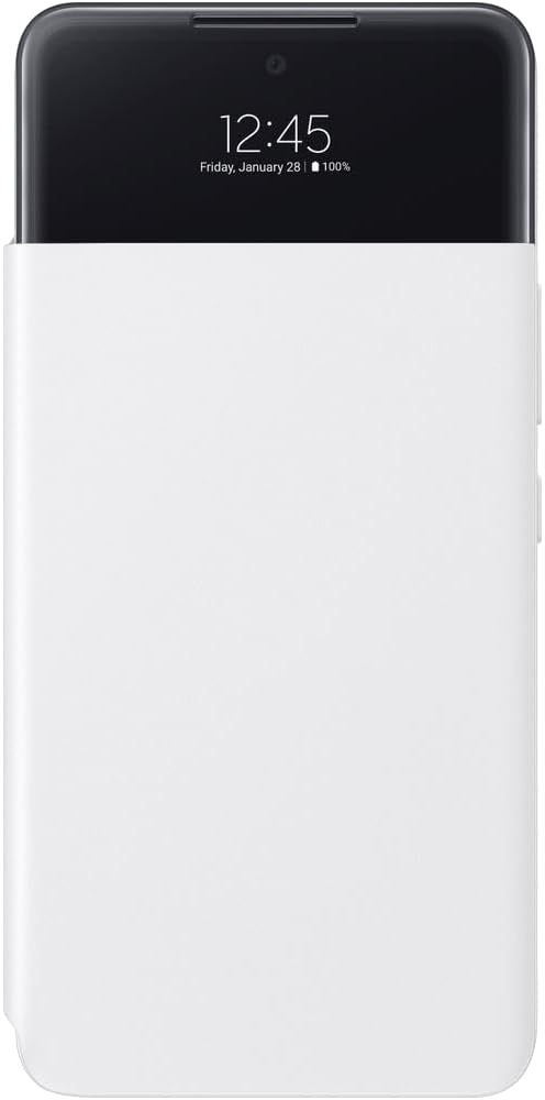Samsung S View Wallet Cover (Galaxy A53) weiß - Ohne Vertrag