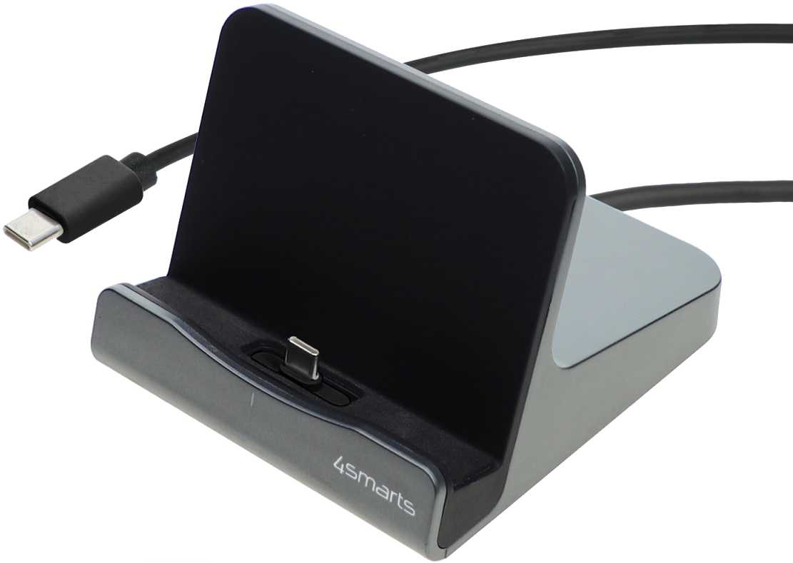 4smarts VoltDock Charging Dock Tablet USB-C 60W grau - Ohne Vertrag