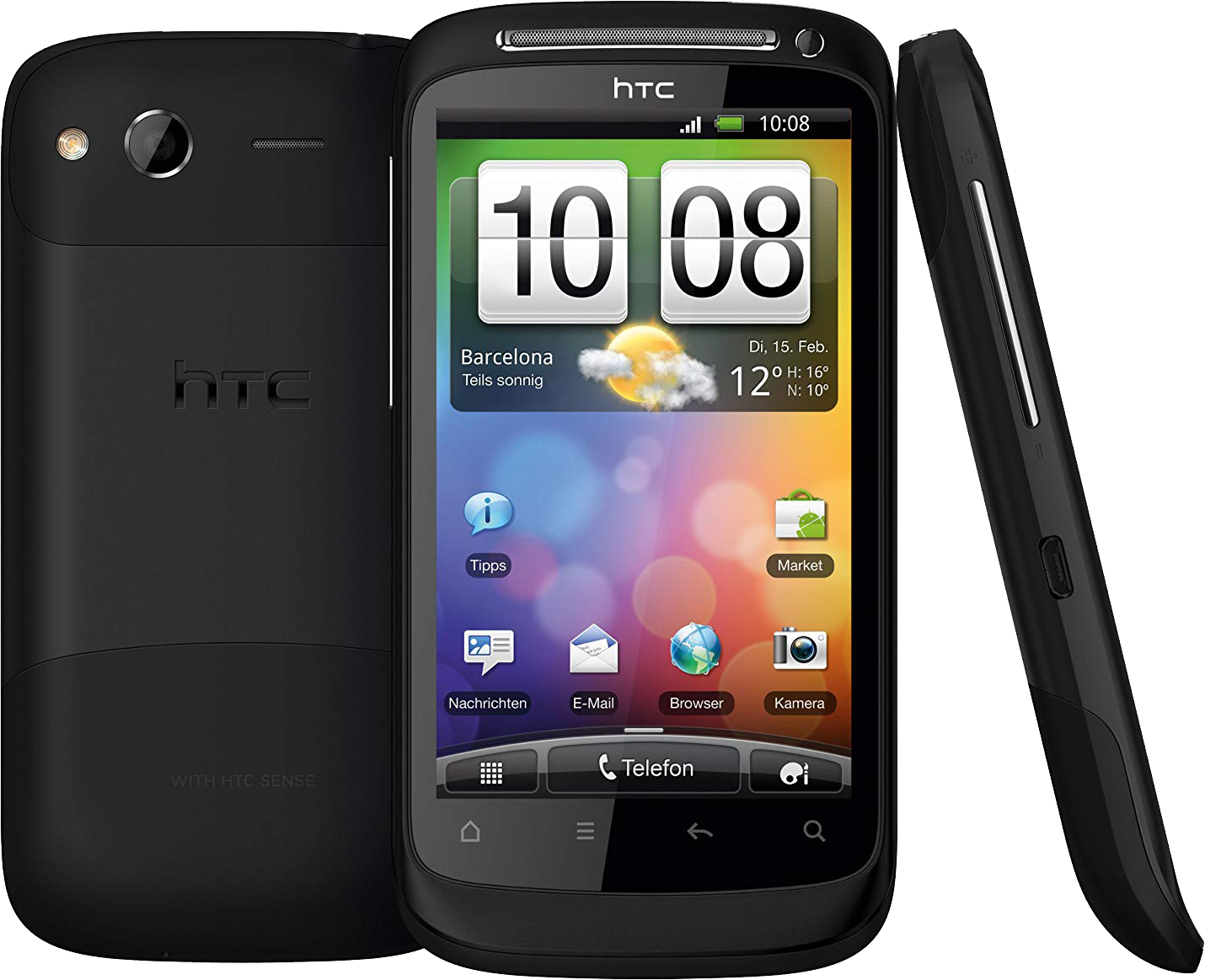 HTC Desire S schwarz - Ohne Vertrag