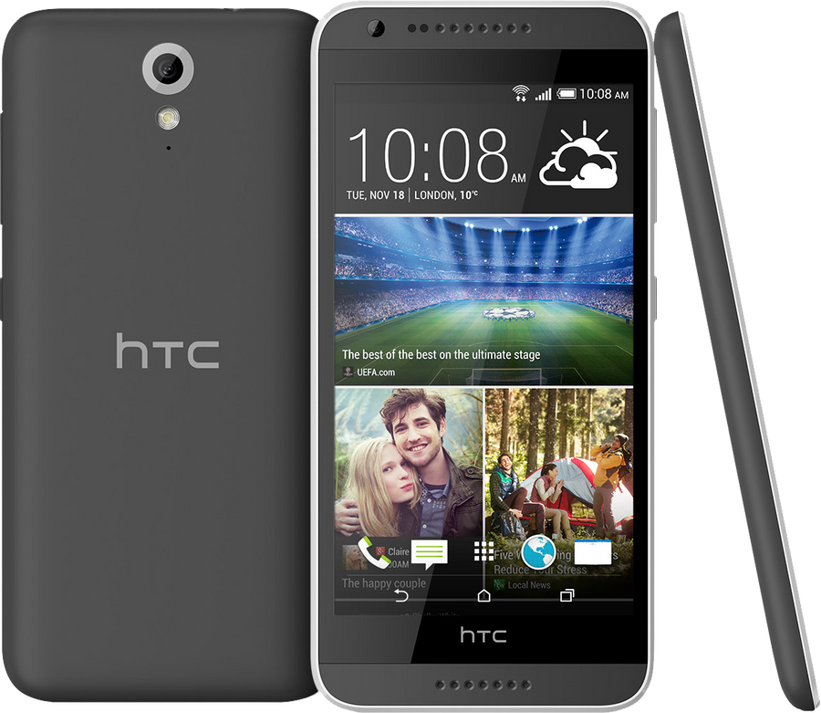 HTC Desire 620 Smartphone Tuxedo grau - Ohne Vertrag