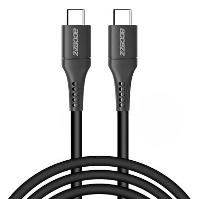 Accezz USB-C- auf USB-C-Kabel - 2 m - Schwarz