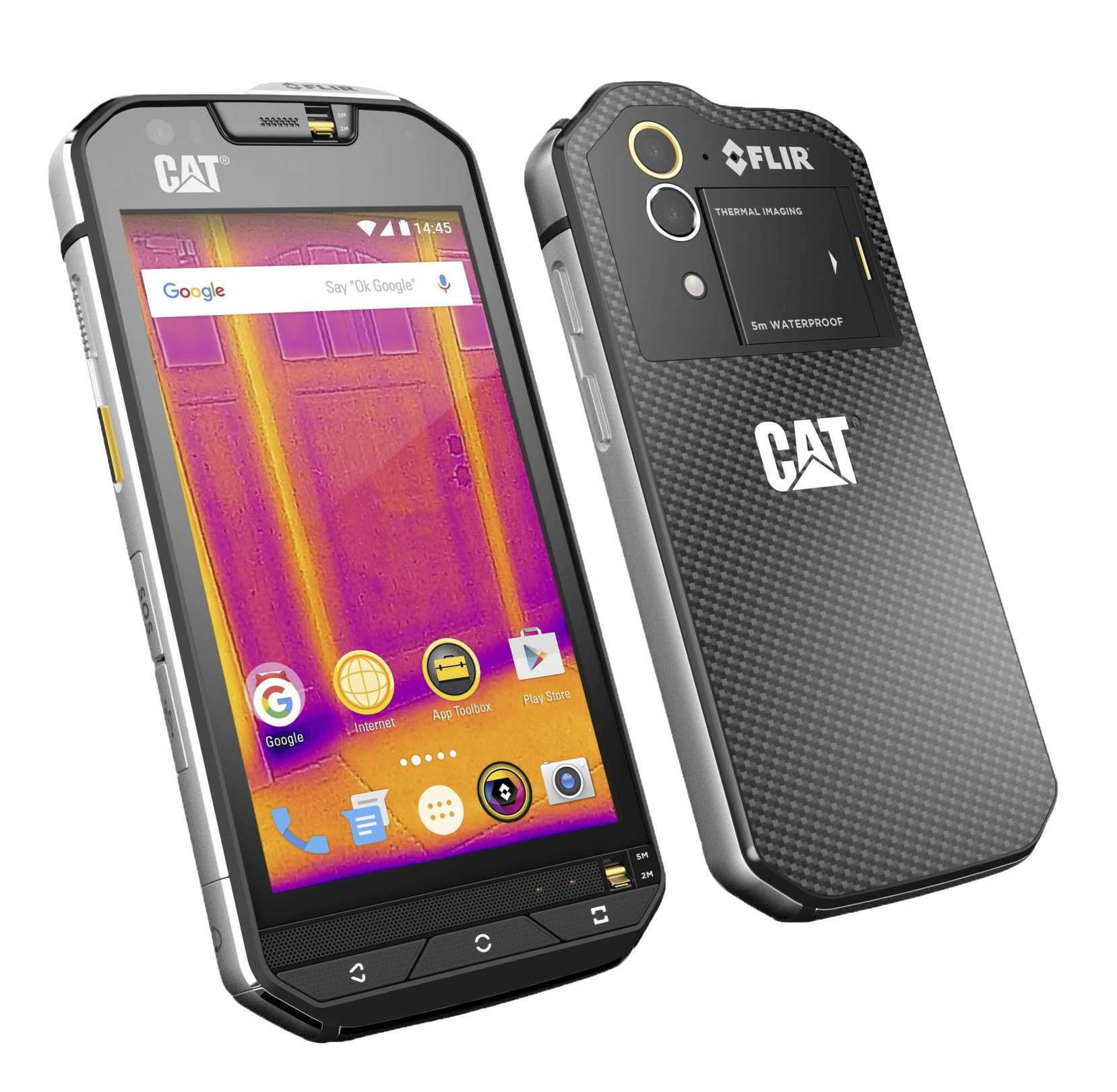 CAT S60 Dual-SIM schwarz - Ohne Vertrag