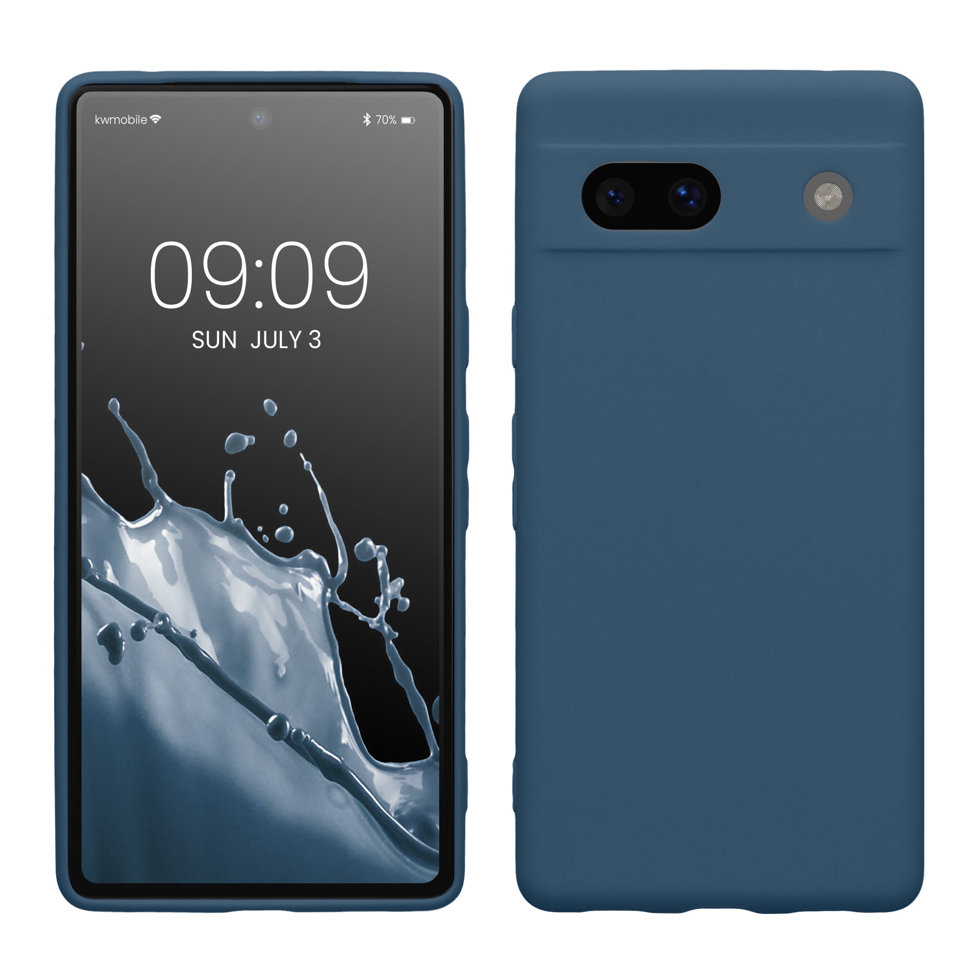 TPU Hülle mit Kameraschutz für Google Pixel 7a in Marineblau