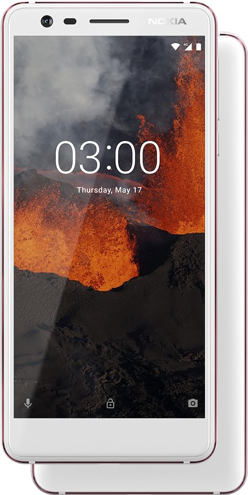 Nokia 3.1 Dual-SIM weiß - Ohne Vertrag