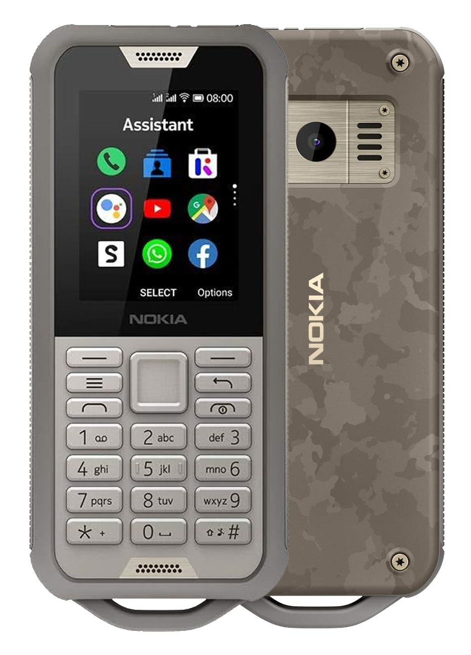 Nokia 800 Tough Dual-SIM grau - Ohne Vertrag