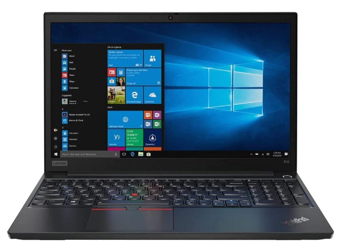 Lenovo ThinkPad E15 G1 i5 UHD 8/256 GB 20RD001FGE QWERTZ schwarz - Ohne Vertrag