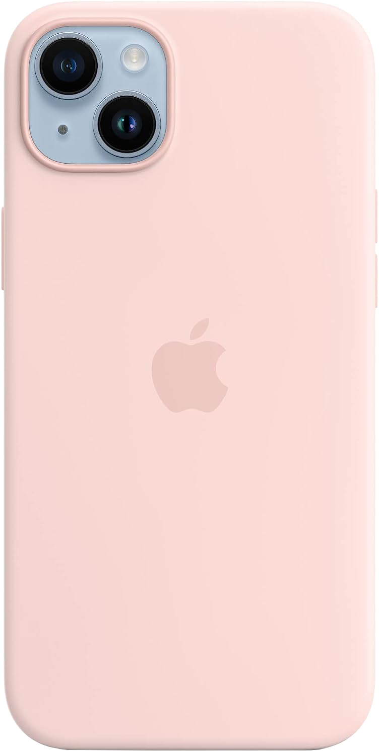 Apple Silikon Case mit MagSafe (iPhone 14 Plus) pink - Ohne Vertrag