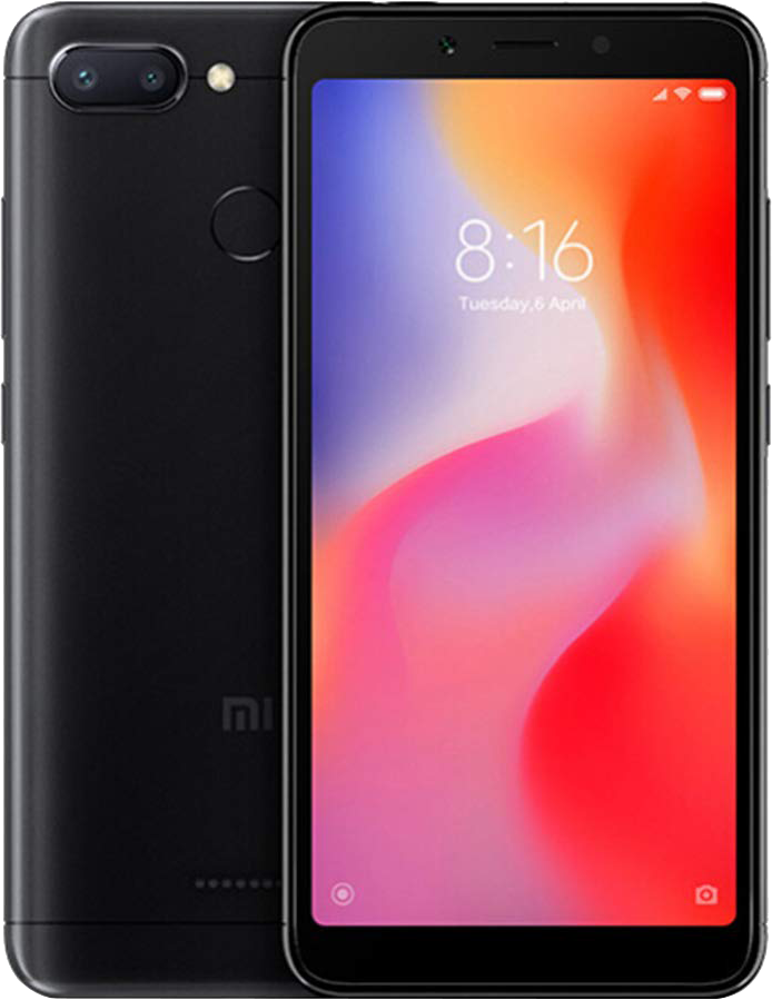 Xiaomi Redmi 6 Dual-SIM schwarz - Ohne Vertrag