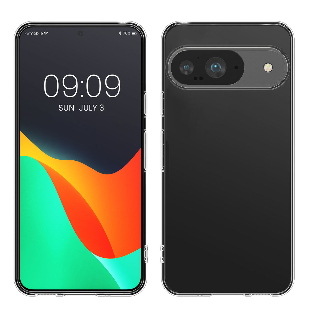 Crystal TPU case for Google Pixel 9 Transparent