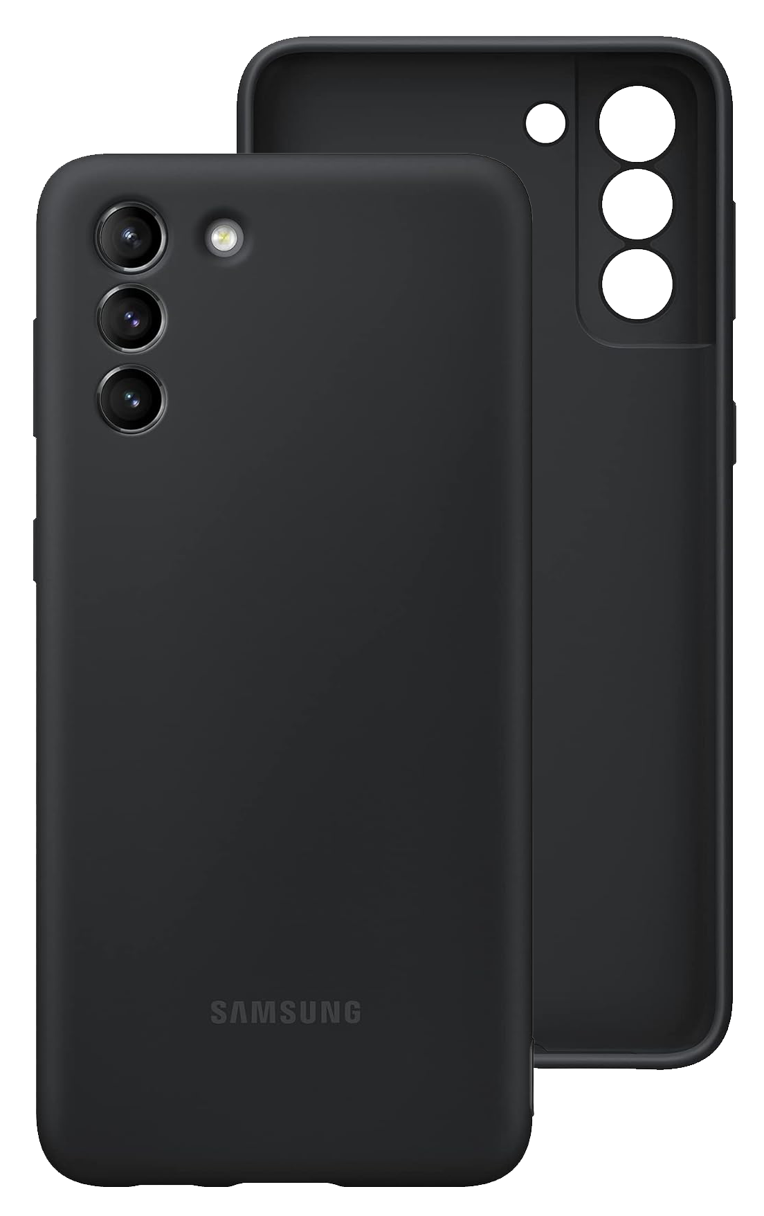Samsung Silicone Cover (Galaxy S21 Plus) schwarz - Ohne Vertrag