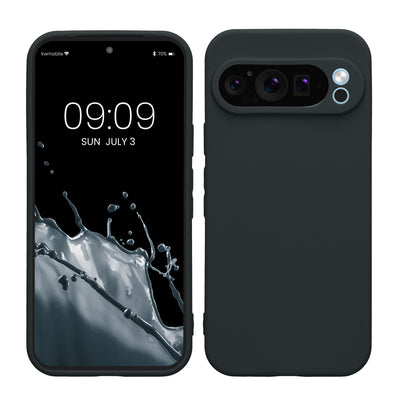 TPU Hülle mit Kameraschutz für Google Pixel 9 Pro in Heidelbeerblau