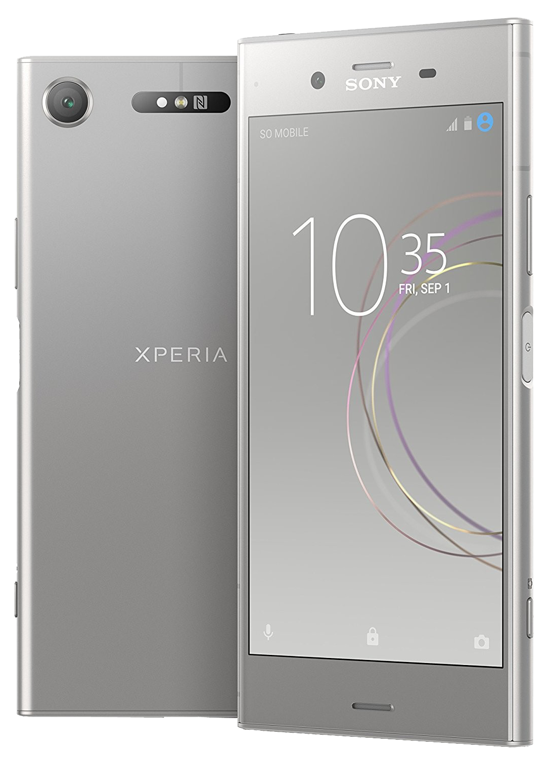 Sony Xperia XZ1 silber - Ohne Vertrag