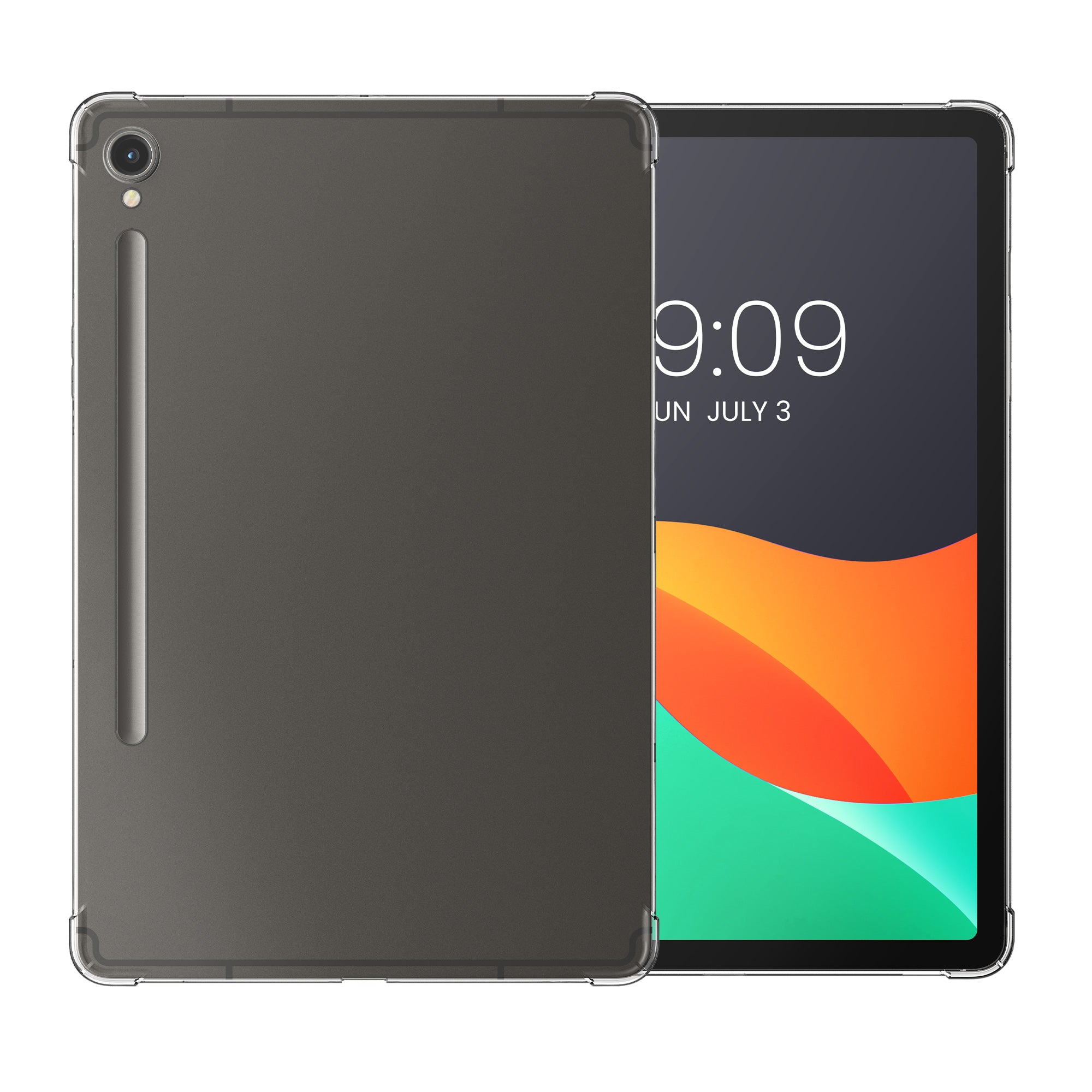 Silikon Hülle kompatibel mit Samsung Galaxy Tab S9 FE
