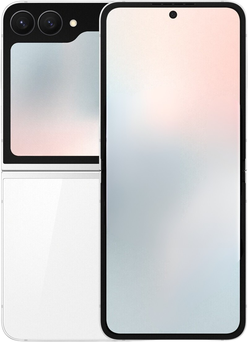 Samsung Galaxy Z Flip 7 FE 5G Dual-SIM weiß - Ohne Vertrag