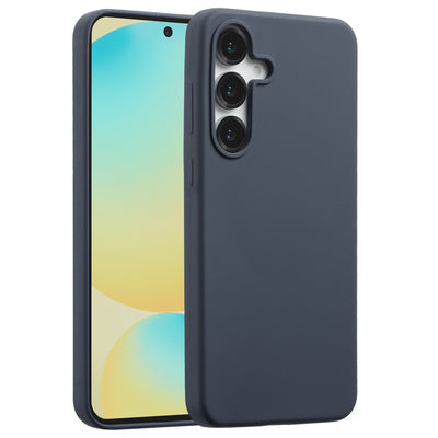 Accezz Liquid Silikoncase mit MagSafe für das Samsung Galaxy S25 FE - Dunkelblau