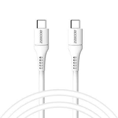Accezz USB-C- auf USB-C-Kabel - 1 m - Weiß