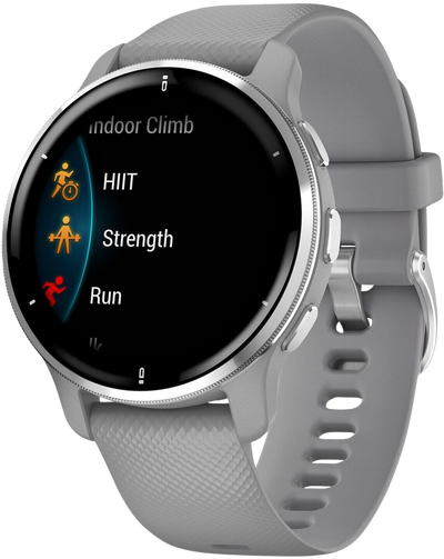 Venu 2 Plus silber/grau Silikon