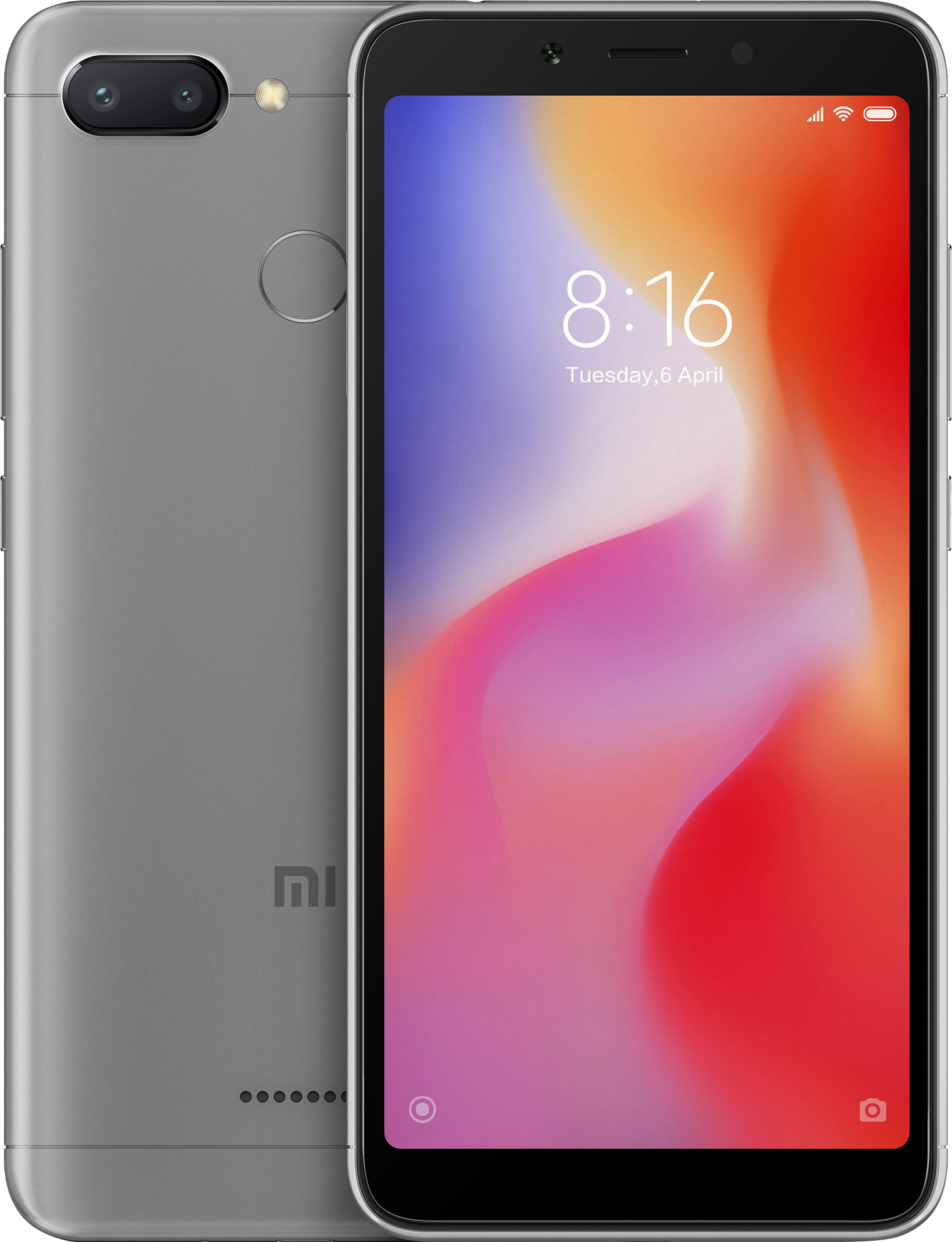 Xiaomi Redmi 6 Dual-SIM grau - Ohne Vertrag