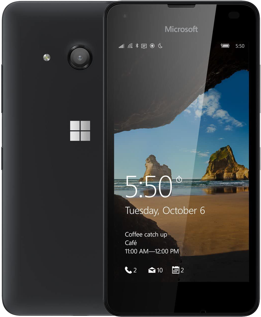 Microsoft Lumia 550 schwarz - Ohne Vertrag