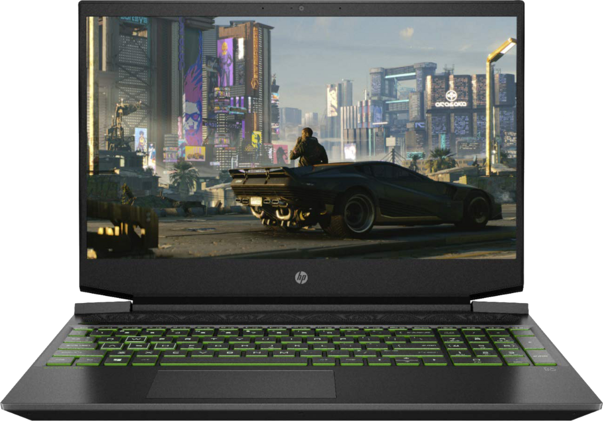 HP Pavilion Gaming 15" 2021 FHD R7 4800H 16 GB / 512 GB SSD W10H 1U6G6EA QWERTZ schwarz - Ohne Vertrag