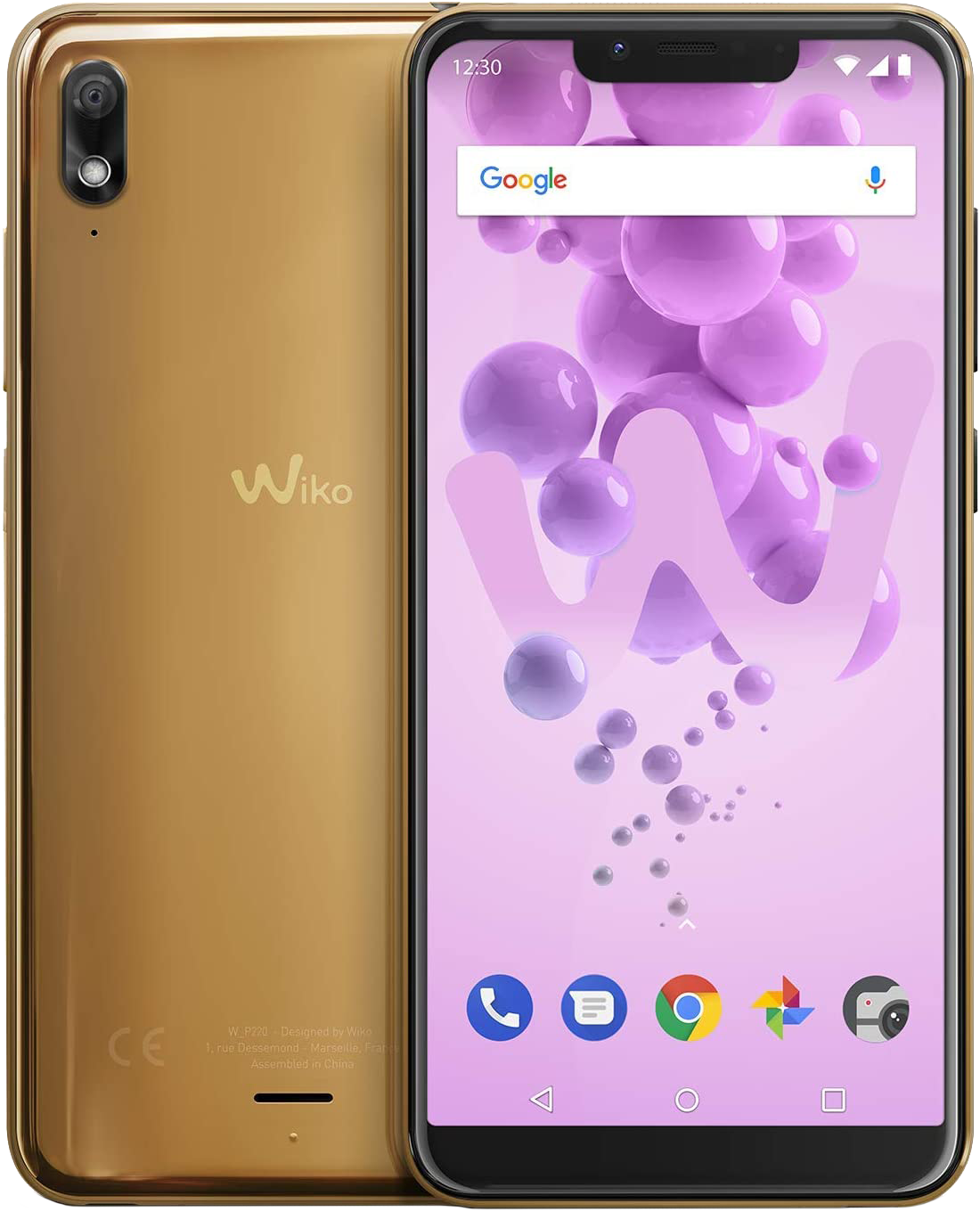 Wiko View 2 Go Dual-SIM gold - Ohne Vertrag