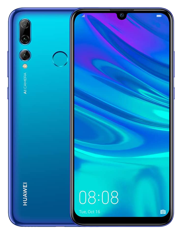 Huawei P Smart+ 2019 Dual-SIM 128 GB blau - Ohne Vertrag