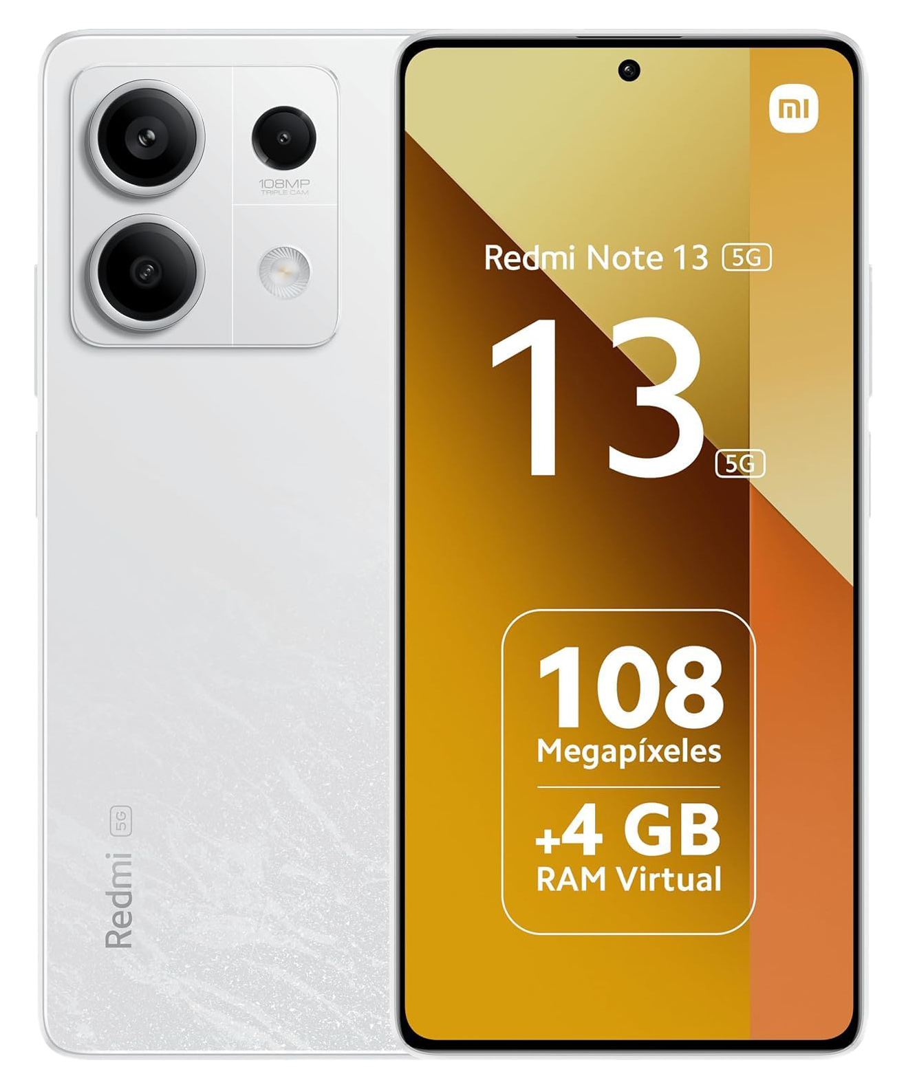 Xiaomi Redmi Note 13 5G Dual-SIM 8 GB RAM weiß  - Ohne Vertrag