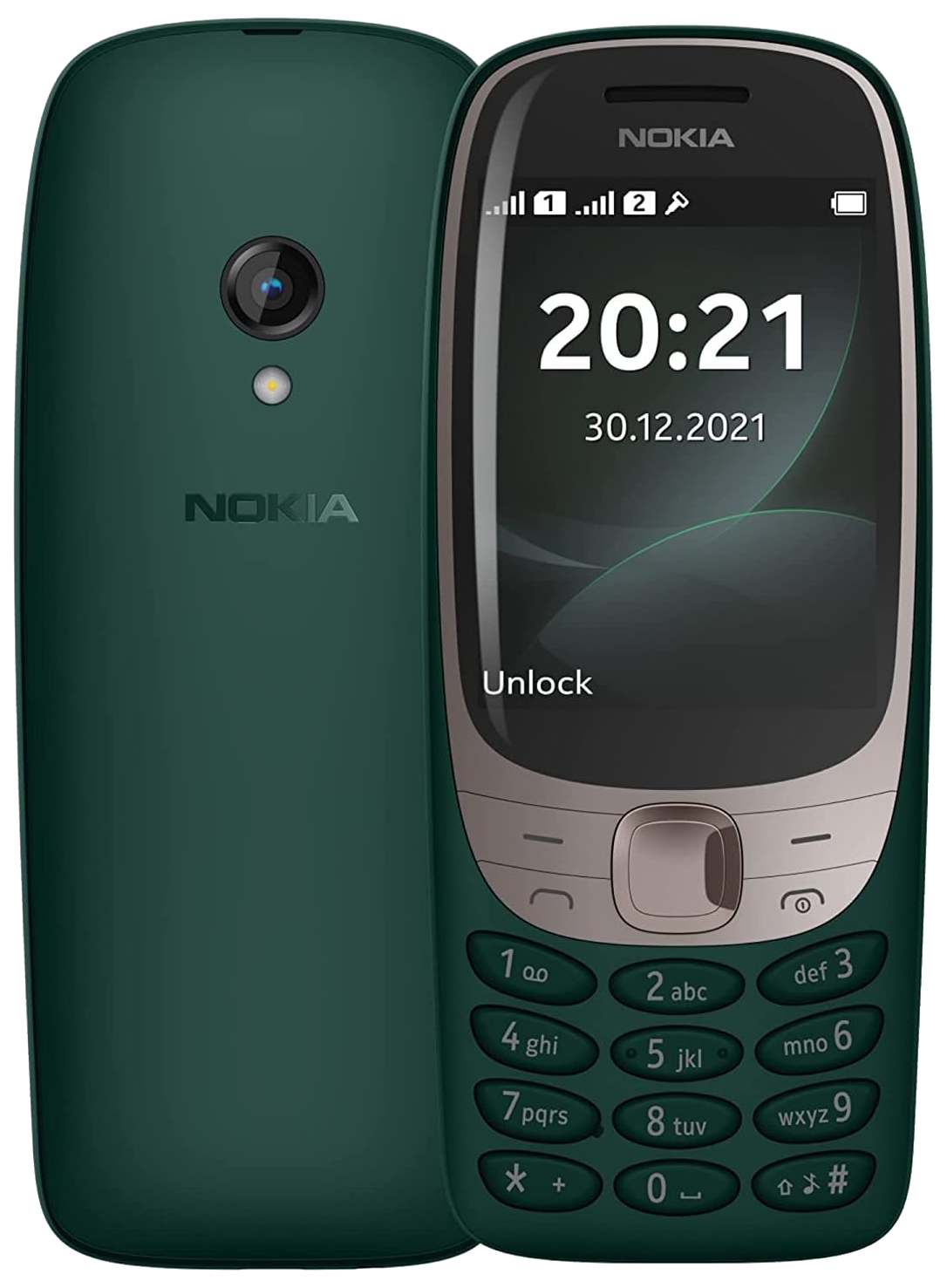 Nokia 6310 Dual-SIM grün - Ohne Vertrag